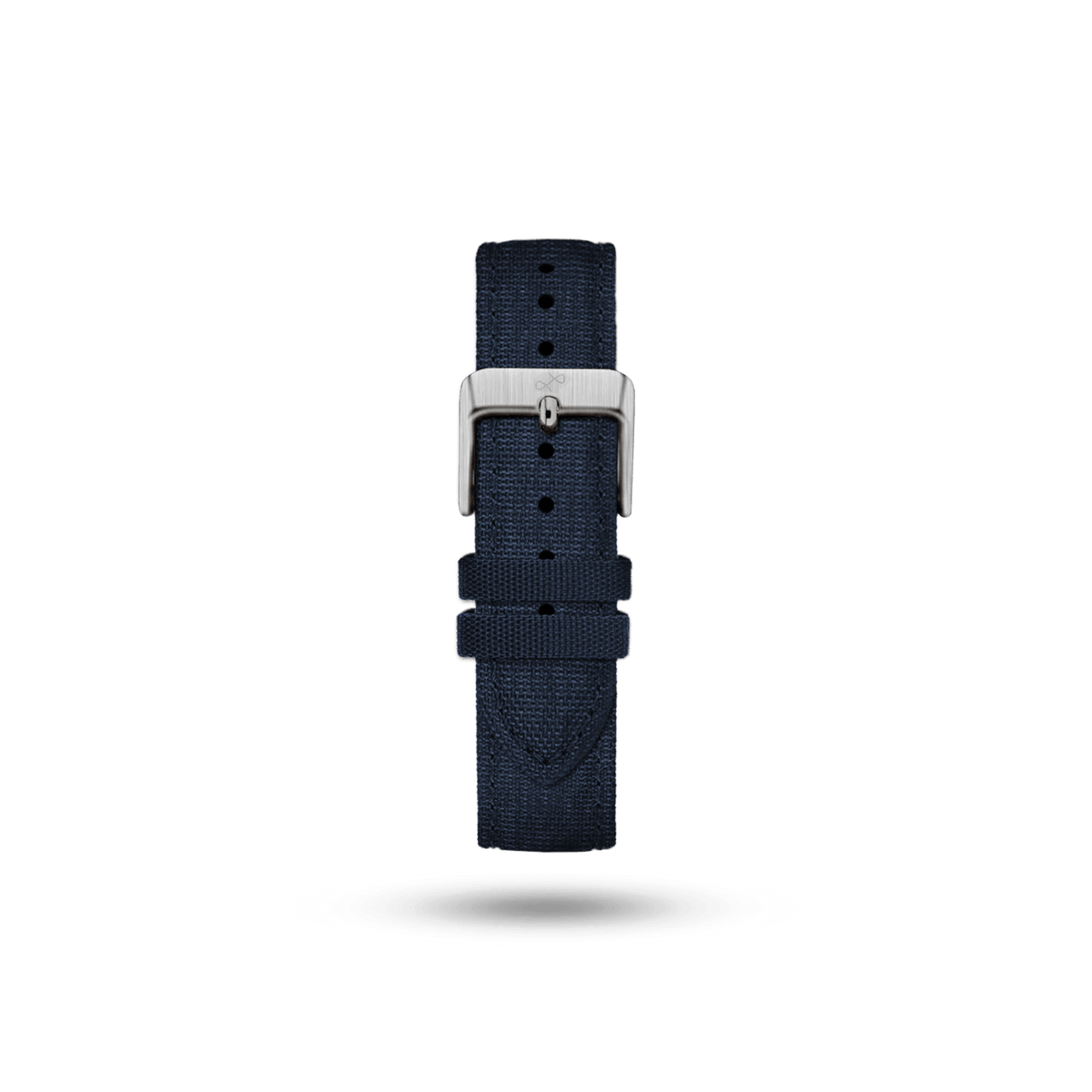 Cordura - Blue strap by AV86 featuring durable textile construction and polished stainless steel buckle for a refined, sporty look