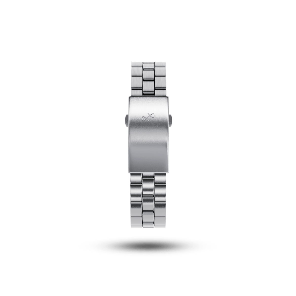 Signature Bracelet by AV86 with minimalist stainless steel link design and secure brushed clasp showcasing Nordic craftsmanship