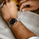 1844 Chronograph by AV86 with precision dial, chronograph function, sapphire crystal, and mesh metal strap in a casual setting