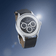 1564 Chronodate Automatic by AV86 luxury vintage-inspired automatic chronograph with sapphire crystal and black leather strap
