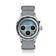 1564 Chronodate Automatic by AV86 luxury vintage-inspired chronograph with sapphire crystal and textured fabric strap