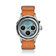 1564 Chronodate Automatic by AV86 with vintage-inspired dial, chronograph subdials, sapphire crystal, and woven fabric strap
