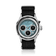 1564 Chronodate Automatic by AV86 vintage-inspired automatic chronograph with sapphire crystal and black fabric strap