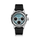 1564 Chronodate Automatic by AV86 vintage-inspired automatic chronograph with sapphire crystal, multi-function dial, and black leather strap