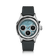 1564 Chronodate Automatic by AV86 vintage-inspired chronograph with sapphire crystal and black leather strap