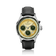 1564 Chronodate Automatic by AV86 luxury vintage-inspired watch with chronograph, sapphire crystal, and black leather strap