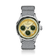 1564 Chronodate Automatic by AV86 vintage-inspired automatic watch with sapphire crystal, chronograph dial, and woven fabric strap