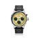 1564 Chronodate Automatic by AV86 vintage-inspired automatic chronograph with sapphire crystal and perforated black leather strap