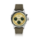 1564 Chronodate Automatic by AV86 vintage-inspired chronograph with sapphire crystal, multi-function dial, and textured fabric strap