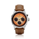1564 Chronodate Automatic by AV86 vintage-inspired chronograph with sapphire crystal, leather strap, and multi-function dial