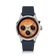 1564 Chronodate Automatic by AV86 vintage-inspired chronograph with sapphire crystal, multi-function dial, and dark leather strap
