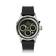 1564 Chronodate Automatic by AV86 vintage-inspired automatic chronograph with sapphire crystal and textured black rubber strap