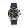 1564 Chronodate Automatic by AV86 vintage-inspired automatic chronograph with sapphire crystal, dial complications, and textured rubber strap