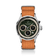 1564 Chronodate Automatic by AV86 vintage-inspired chronograph with sapphire crystal, date, and textured fabric strap