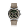 1564 Chronodate Automatic by AV86 with vintage-inspired dial, chronograph function, sapphire crystal, and textured fabric strap