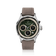 1564 Chronodate Automatic by AV86 vintage-inspired chronograph with sapphire crystal, multi-function dial, and taupe leather strap