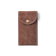 Watch Pouch - Brown by AV86 crafted in soft suede leather with brass button closure, designed for secure and elegant watch storage