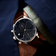1815 Chronograph by AV86 vintage-inspired luxury chronograph with sapphire crystal, textured dial, and brown leather strap