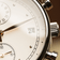 1834 Chronograph by AV86 luxury vintage-inspired chronograph with sapphire crystal, date window, and polished steel case close-up