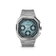 1904 Chronograph by AV86 with angular case, vintage-inspired dial, sapphire crystal, chronograph functions, and steel bracelet strap