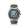 1904 Chronograph by AV86 with angular case, sapphire crystal, vintage-inspired dial, and robust textured rubber strap