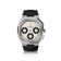 1904 Chronograph by AV86 with angular case, vintage-inspired dial, sapphire crystal, black rubber strap, and precise subdials