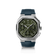 1904 Chronograph by AV86 with angular case, sapphire crystal, vintage-inspired dial, chronograph subdials, and textured rubber strap