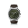 1904 Chronograph by AV86 with angular case, vintage-inspired dial, sapphire crystal, chronograph subdials, and textured rubber strap