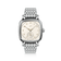 1954 Amalfi Mechanical by AV86 with polished cushion case, vintage-inspired dial, small seconds subdial, sapphire crystal, and stainless steel bracelet