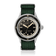 1956 Marine by AV86 vintage-inspired diver with sapphire crystal, rotating bezel, and textured fabric strap in Nordic minimalist style
