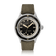 1956 Marine by AV86 vintage-inspired diver watch with sapphire crystal, rotating bezel, and textured fabric strap