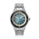 1956 Marine Automatic, Steel / Blue Fade with stainless steel bracelet, vintage-inspired dial, and AV86 craftsmanship detailing.