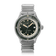 1956 Marine Automatic, Steel / Green by AV86 showing vintage-inspired luxury timepiece with green dial and stainless steel bracelet