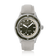 1956 Marine by AV86 vintage-inspired diver watch with sapphire crystal, rotating bezel, and light leather strap
