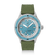 1956 Marine by AV86 vintage-inspired diver with sapphire crystal, textured rubber strap, and rotating bezel in minimalist design