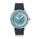 1956 Marine by AV86 vintage-inspired diver with sapphire crystal, rotating bezel, luminous markers, and textured rubber strap