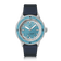 1956 Marine by AV86 diver watch with vintage-inspired dial, sapphire crystal, rotating bezel, and dark leather strap