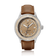 1956 Marine Automatic, Steel / Sand with vintage-inspired dial, leather strap, and Scandinavian minimalistic design by AV86.