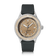 1956 Marine Automatic, Steel / Sand by AV86 featuring a vintage-inspired dial, steel case, and black leather strap luxury timepiece
