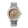 1956 Marine Automatic, Steel / Sand with vintage-inspired dial, stainless steel case, and matching steel bracelet by AV86.