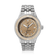 1956 Marine Automatic, Steel / Sand by AV86 featuring a vintage-inspired luxury stainless steel watch with sand-colored dial and date display