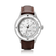 1956 Marine by AV86 luxury diver watch with vintage-inspired dial, sapphire crystal, rotating bezel, and brown leather strap