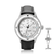 1956 Marine by AV86 vintage-inspired diver with sapphire crystal, rotating bezel, and black leather strap with deployant clasp
