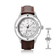 1956 Marine by AV86 diver with sapphire crystal, rotating bezel, vintage-inspired dial, and brown leather strap with deployment clasp