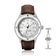 1956 Marine by AV86 vintage-inspired diver with sapphire crystal, rotating bezel, and brown leather strap, Scandinavian design