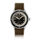 1956 Marine by AV86 vintage-inspired diver with sapphire crystal, rotating bezel, and olive fabric strap, Nordic minimalist design