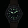 1956 Marine Automatic, Steel / Blue with luminous hands and markers, featuring vintage-inspired design by AV86.