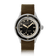 1956 Marine by AV86 vintage-inspired diver with sapphire crystal, rotating bezel, black dial, and textured fabric strap