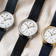 1968 Mechanical by AV86 luxury vintage-inspired automatic watch with sapphire crystal and leather strap in minimalist design
