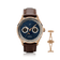 1968 Moonphase by AV86 luxury moonphase watch with sapphire crystal, vintage-inspired dial, and brown leather strap with deployant clasp